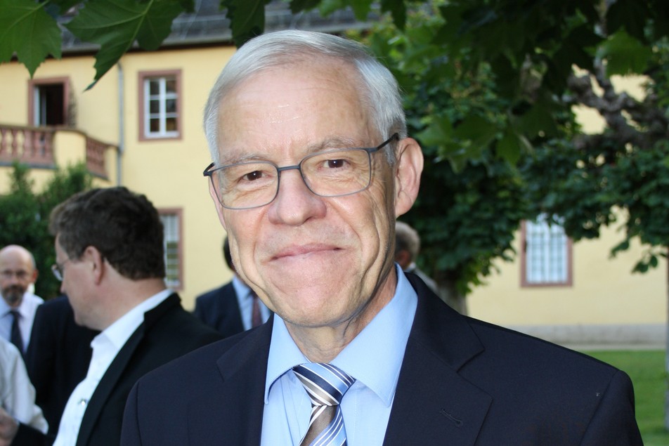 Unser Gastgeber: Prof. Dr. Helmut Dietrich, Leiter des Instituts für Weinanalytik und Getränkeforschung der Hochschule Geisenheim.