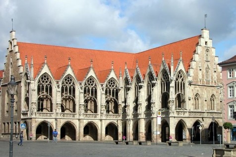 Großer Empfang des FEI im gotischen Altstadtrathaus in Braunschweig.