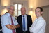 IGF führt Wissenschaft und Wirtschaft zusammen: Prof. Dr. Jens Voigt (Hochschule Trier), Prof. Dr. Helmar Schubert (vormals Karlsruher Institut für Technologie) und Dr. Matthias D. Eisner (Hochwald Foods GmbH).