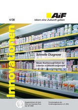 AiF-Innovationen 4/08 "Schnelle Diagnose" zum Listerien-Schnellnachweis-Projekt