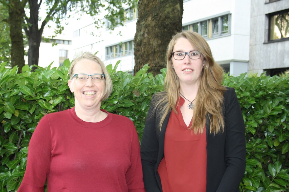 Noch nicht lange im Team – und schon sehr geschätzt: Susanne Zimmermeier und Nadine Stefanczyk.