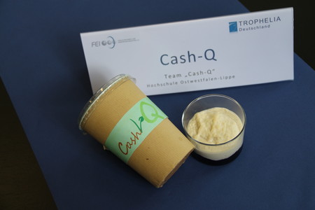 "Muss nicht schmecken wie, muss schmecken": Das ist mit "Cash-Q", dem veganen Quark auf Cashewnuss-Basis, auf jeden Fall gelungen.
