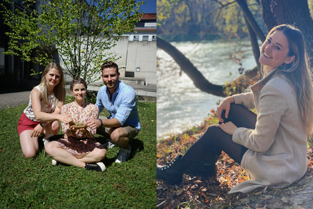 Lisa Berger, Sandra Ebert und Pascal Moll entwickelten gemeinsam die "Retter-Kräcker", Jessica Matt ergänzt seit kurzem das Team.