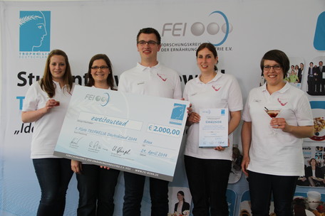 Das Gewinner-Team von der Hochschule Ostwestfalen-Lippe! Herzlichen Glückwunsch!