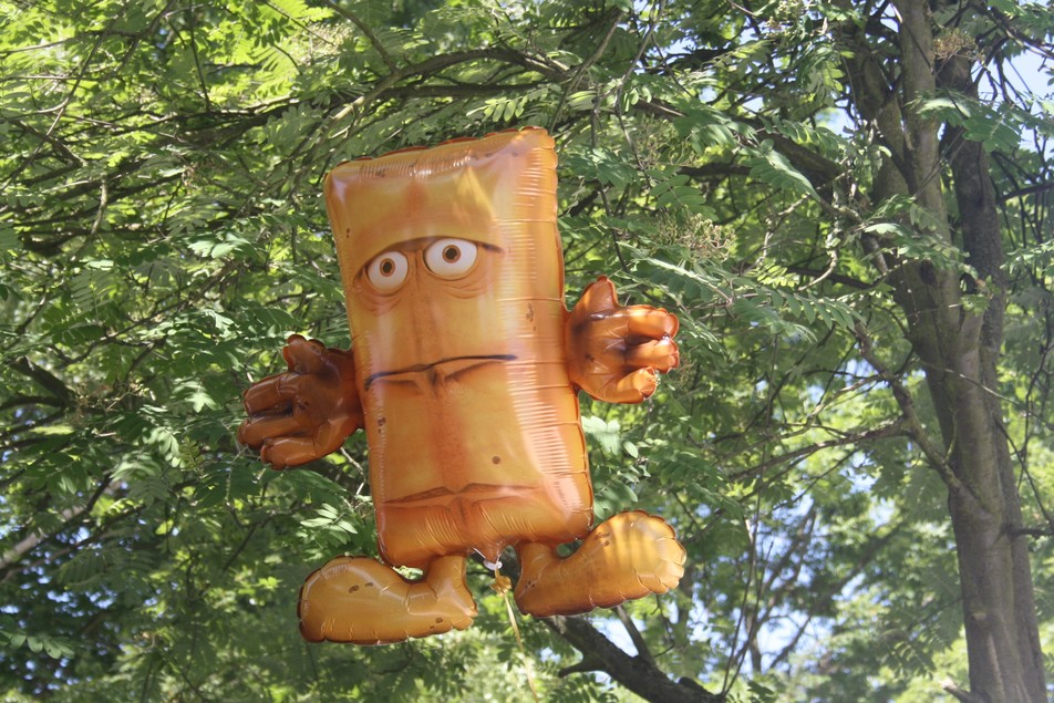 Auch ein gern gesehener Gast am FEI-Stand: Bernd, das Brot.