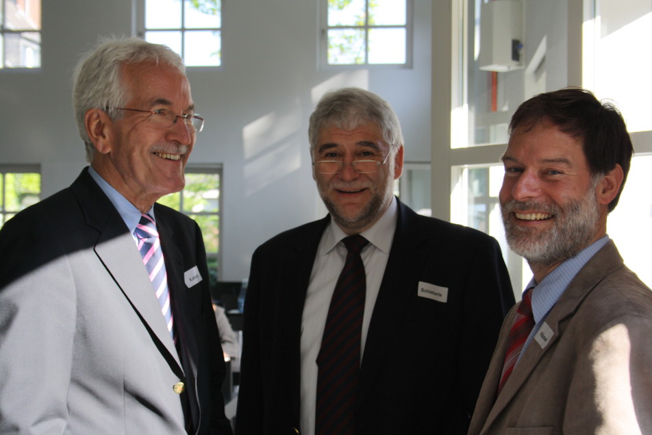 FEI-Vorsitzender Dr. Kohnke, Moderator Prof. Schieberle & FEI-Geschäftsführer Dr. Häusser