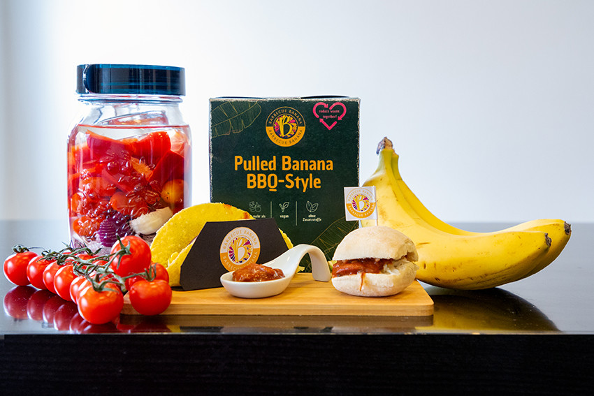 Eine innovative vegane Alternative zum herkömmlichen Pulled Pork: "Barbecue Banana"