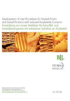 Bild zu AiF 209 ZBG " Entwicklung von neuen Verfahren für Kartoffel- und Getreideerzeugnissen mit reduzierten Gehalten an Acrylamid"