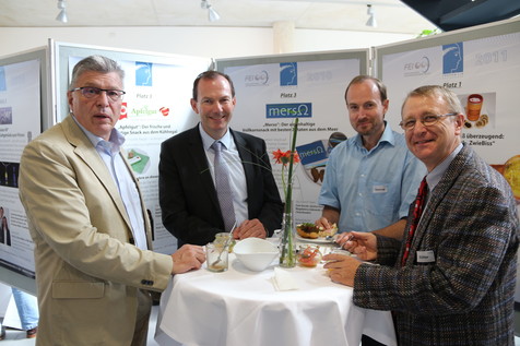 Expertenrunde: Prof. Dr. Reinhard Matissek, Prof. Dr. Markus Fischer, Dr. Michael Granvogl und Prof. Dr. Peter Köhler. Expertenrunde: Prof. Dr. Reinhard Matissek, Prof. Dr. Markus Fischer, Dr. Michael Granvogl und Prof. Dr. Peter Köhler.