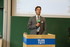 FEI-Vorsitzender Dr. Götz Kröner eröffnet die Vortragsveranstaltung.