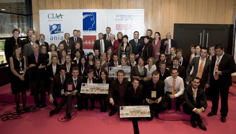 TROPHELIA Europe 2010: Teilnehmer und Jury-Mitglieder nach der Preisverleihung