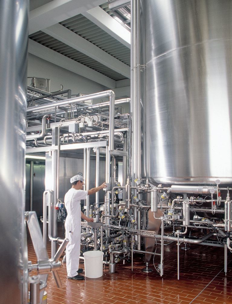 Industrielle Milchverarbeitung (Quelle: MIV)