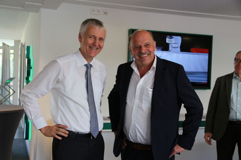 Forschungspartner im Rahmen mehrerer FEI-Projekte: Prof. Dr. Ulrich Fischer (DLR Rheinpfalz) und Prof. Dr. Peter Winterhalter (TU Braunschweig). Forschungspartner im Rahmen mehrerer FEI-Projekte: Prof. Dr. Ulrich Fischer (DLR Rheinpfalz) und Prof. Dr. Peter Winterhalter (TU Braunschweig).