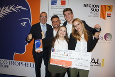 Bronze für Deutschland! KIT-Team gewinnt beim europäischen Food-Innovation-Wettbewerb ECOTROPHELIA 2018 in Paris den dritten Platz