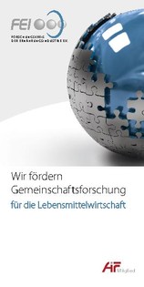 Infoflyer "Wir fördern Gemeinschaftsforschung" Infoflyer "Wir fördern Gemeinschaftsforschung"